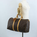 LOUIS VUITTON Monogram Keepall 45 Boston Bag M41428 LV Auth 210192V-24
