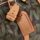 LOUIS VUITTON Monogram graffiti Keepall 50 Bag Khaki M92196 LV Auth 210193SAM-19