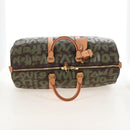LOUIS VUITTON Monogram graffiti Keepall 50 Bag Khaki M92196 LV Auth 210193SAM-7