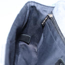 CHANEL Chain Shoulder Bag Denim Blue Silver CC Auth 210199SM-22