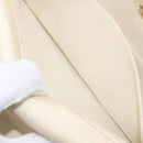 CHANEL Chain Shoulder Bag Canvas Ivory Gold CC Auth 210203SM-29