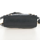 Balenciaga Giant Mini City Hand Bag Leather 2way Gray Gold 309544 Auth 210204M-12