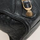Balenciaga Giant Mini City Hand Bag Leather 2way Gray Gold 309544 Auth 210204M-13