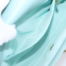 CHANEL Matelasse Chain Bag Lamb Skin 2way Light Blue Gold CC Auth 210207SAM-26