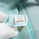 CHANEL Matelasse Chain Bag Lamb Skin 2way Light Blue Gold CC Auth 210207SAM-27