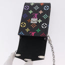 LOUIS VUITTON Multicolor Phone Pouch Metis Pouch Black M14098 LV Auth 210208SAM-16