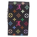LOUIS VUITTON Multicolor Phone Pouch Metis Pouch Black M14098 LV Auth 210208SAM-3