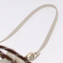 Miu Miu Purse Hand Bag Canvas Ivory Gold Auth 210220A-9