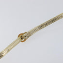 Salvatore Ferragamo Shoulder Bag Leather Gold Auth 210225-10