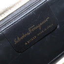 Salvatore Ferragamo Shoulder Bag Leather Gold Auth 210225-18