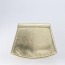 Salvatore Ferragamo Shoulder Bag Leather Gold Auth 210225-4