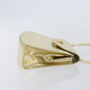 Salvatore Ferragamo Shoulder Bag Leather Gold Auth 210225-5