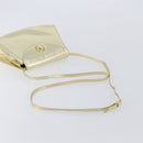 Salvatore Ferragamo Shoulder Bag Leather Gold Auth 210225-8