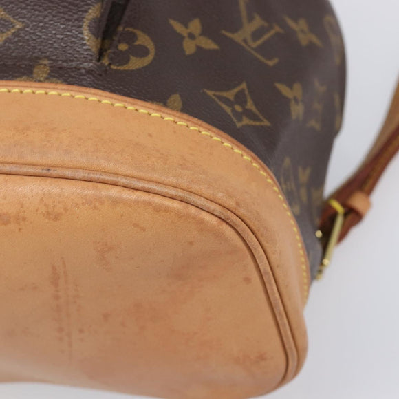LOUIS VUITTON Monogram Montsouris MM Backpack M51136 LV Auth 210228A