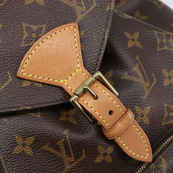LOUIS VUITTON Monogram Montsouris MM Backpack M51136 LV Auth 210228A