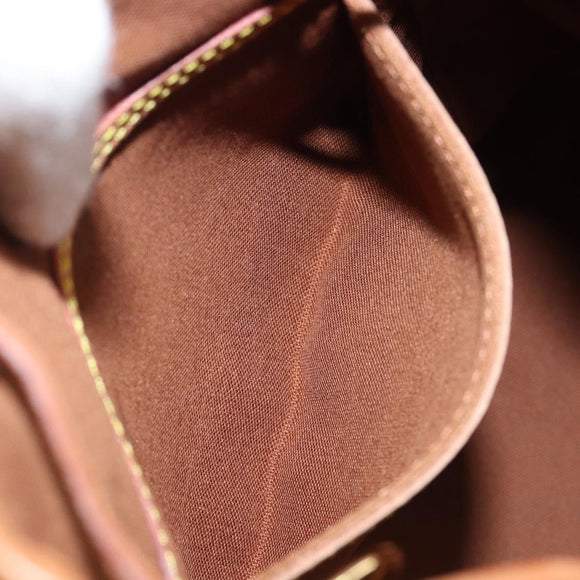 LOUIS VUITTON Monogram Montsouris MM Backpack M51136 LV Auth 210228A