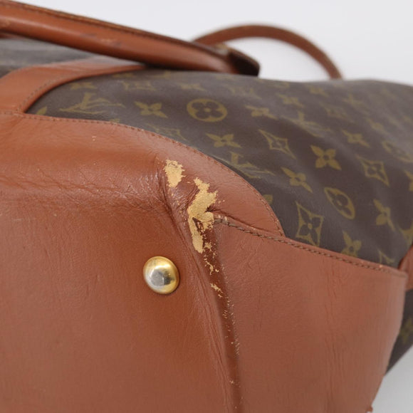 LOUIS VUITTON Monogram Sack Weekend GM Tote Bag M42420 LV Auth 210232