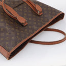 LOUIS VUITTON Monogram Sack Weekend GM Tote Bag M42420 LV Auth 210232-6