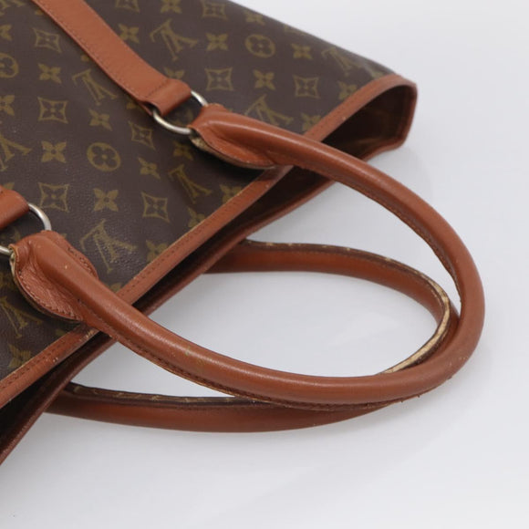 LOUIS VUITTON Monogram Sack Weekend GM Tote Bag M42420 LV Auth 210232