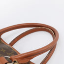 LOUIS VUITTON Monogram Sack Weekend GM Tote Bag M42420 LV Auth 210232-8