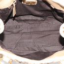 Miu Miu Matelasse Hand Bag Vitellolux 2way Beige Gold Auth 210233A-24