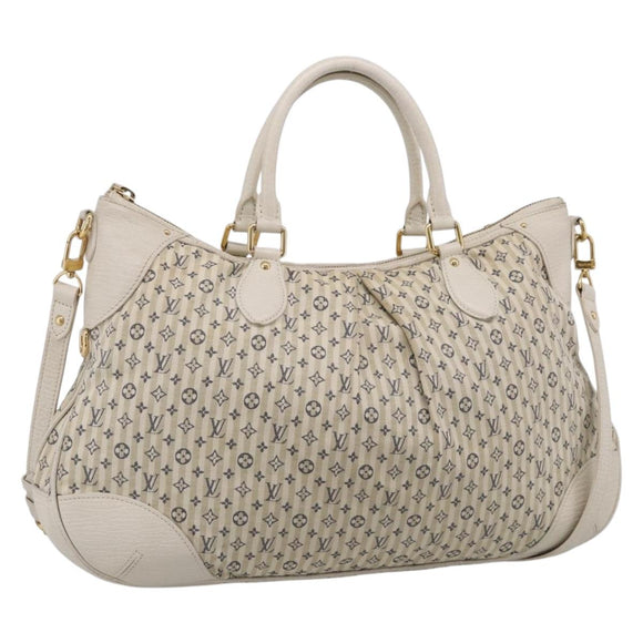 LOUIS VUITTON Monogram Mini Lin Croisette Marina GM Bag M95492 LV Auth 210236A
