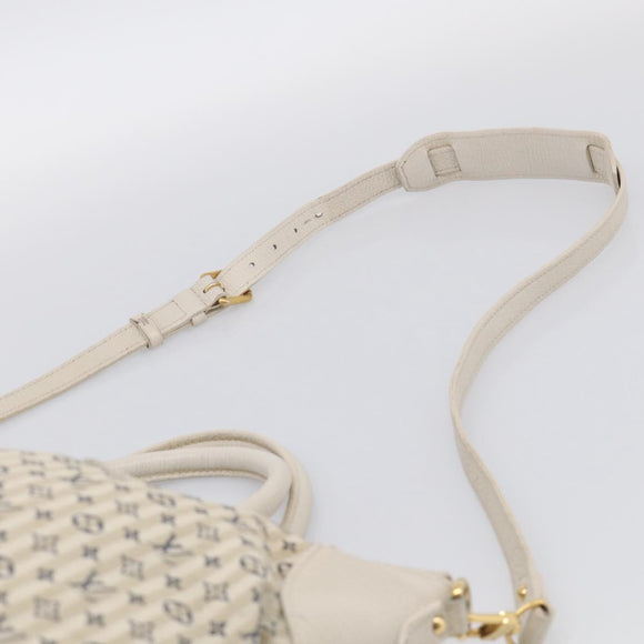 LOUIS VUITTON Monogram Mini Lin Croisette Marina GM Bag M95492 LV Auth 210236A