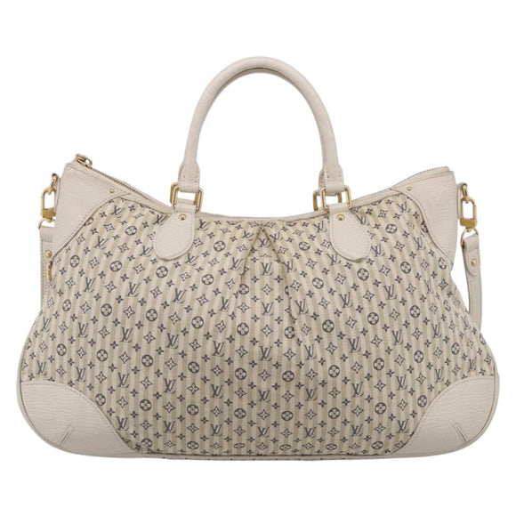 LOUIS VUITTON Monogram Mini Lin Croisette Marina GM Bag M95492 LV Auth 210236A