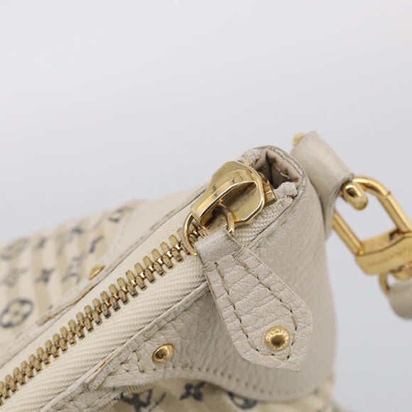 LOUIS VUITTON Monogram Mini Lin Croisette Marina GM Bag M95492 LV Auth 210236A