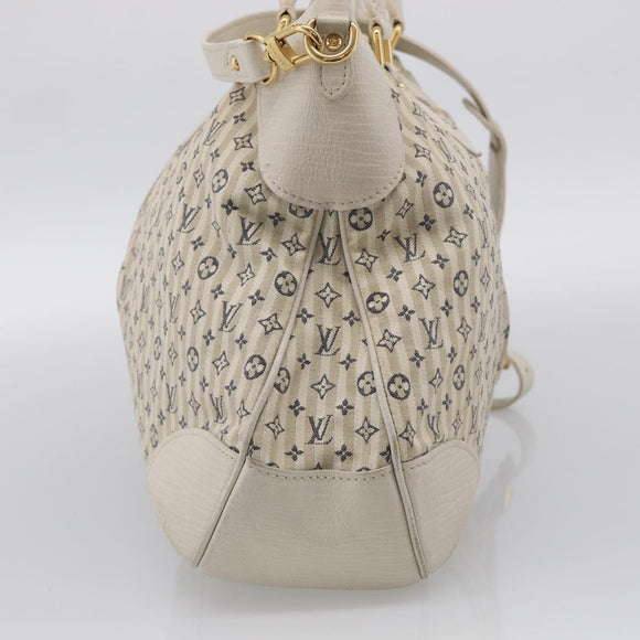 LOUIS VUITTON Monogram Mini Lin Croisette Marina GM Bag M95492 LV Auth 210236A