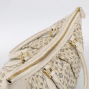LOUIS VUITTON Monogram Mini Lin Croisette Marina GM Bag M95492 LV Auth 210236A-6