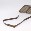 GUCCI GG Supreme Web Sherry Line Bag PVC Beige Gold 001 066 0551 Auth 210241-7