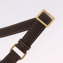 GUCCI GG Supreme Web Sherry Line Bag PVC Beige Gold 001 066 0551 Auth 210241-9