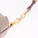 Miu Miu Shoulder Bag Vitellolux Pink Gold Auth 210245A-11