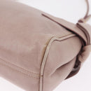 Miu Miu Shoulder Bag Vitellolux Pink Gold Auth 210245A-14