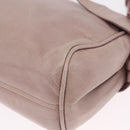 Miu Miu Shoulder Bag Vitellolux Pink Gold Auth 210245A-16