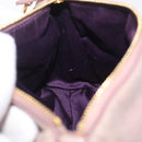 Miu Miu Shoulder Bag Vitellolux Pink Gold Auth 210245A-21