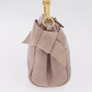 Miu Miu Shoulder Bag Vitellolux Pink Gold Auth 210245A-6