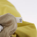 PRADA Tote Bag Nylon Yellow Gold Auth 210247-28