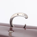 Cartier PANTHERE Shoulder Bag Leather Bordeaux Silver Auth 210248A-19