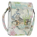 GUCCI Horsebit Tiger Bag Leather Multicolor Gold 625615 2149 Auth 210252SM-1