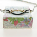 GUCCI Horsebit Tiger Bag Leather Multicolor Gold 625615 2149 Auth 210252SM-11