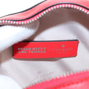 kate spade 3D Strawberry Hello Kitty Chain Bag Leather Red Silver Auth 210253M-17