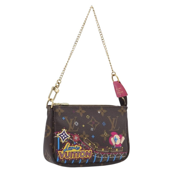 LOUIS VUITTON Vivienne Mini Pochette Accessoires Pouch M69752 LV Auth 210256SAM