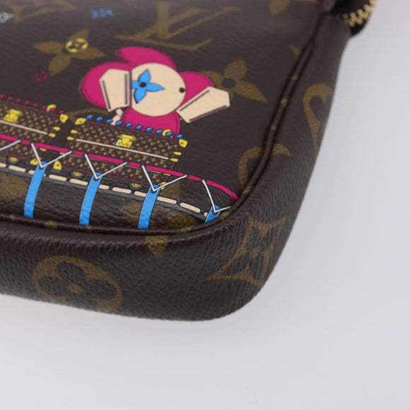 LOUIS VUITTON Vivienne Mini Pochette Accessoires Pouch M69752 LV Auth 210256SAM