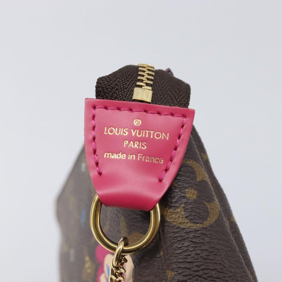LOUIS VUITTON Vivienne Mini Pochette Accessoires Pouch M69752 LV Auth 210256SAM