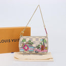 LOUIS VUITTON Vivienne Mini Pochette Accessoires Pouch N60487 LV Auth 210261M-12
