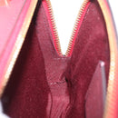 Coach Cruella Hand Bag Leather 2way Red Gold Auth 210263M-23