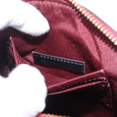 Coach Cruella Hand Bag Leather 2way Red Gold Auth 210263M-28