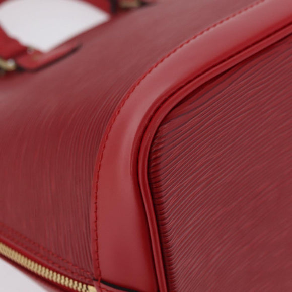 LOUIS VUITTON Epi Alma Hand Bag Castilian Red M52147 LV Auth 210272V